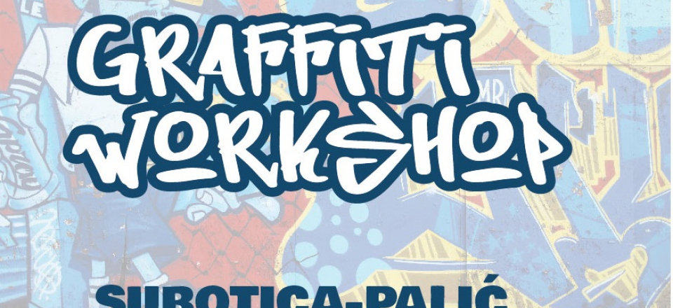 Radionica kreiranja grafita na Festivalu evropskog filma Palić u okviru prekograničnog projekta Panona net