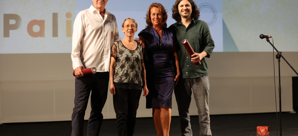 Stefan Arsenijević and Zrinko Ogresta presented with AFIFS awards at the 29 th European Film Festival  Palić