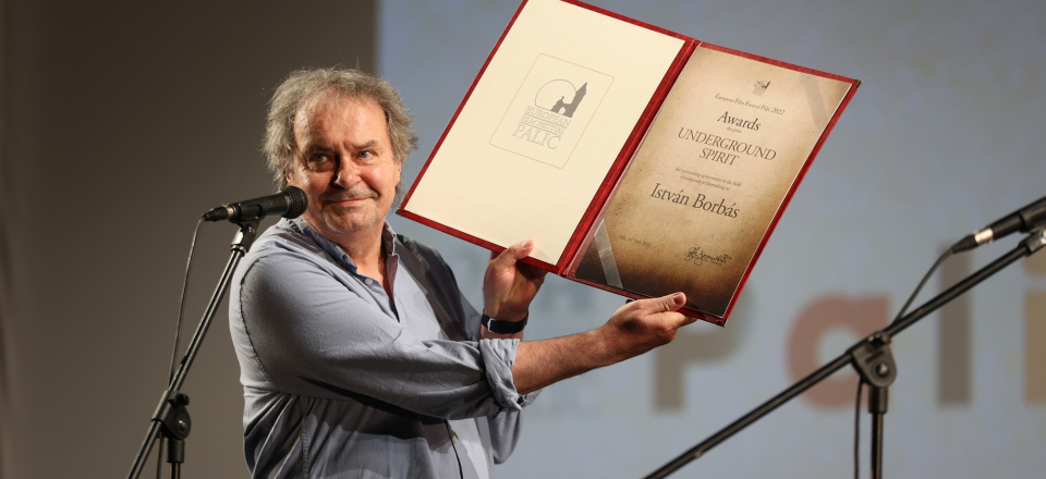 István Borbás Underground Spirit Award laureate at the 29 th European Film Festival Palić