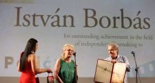István Borbás Underground Spirit Award laureate at the 29 th European Film Festival Palić