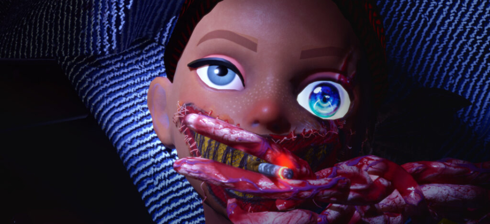 THE EXPLODING GIRL