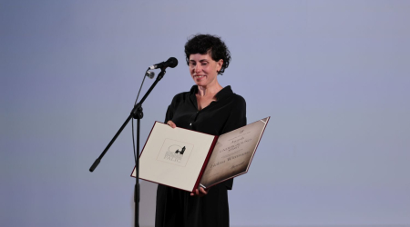 The Underground Spirit Award Presented to Helena Wittmann at the 33rd  European Film Festival Palić