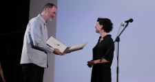 The Underground Spirit Award Presented to Helena Wittmann at the 33rd  European Film Festival Palić
